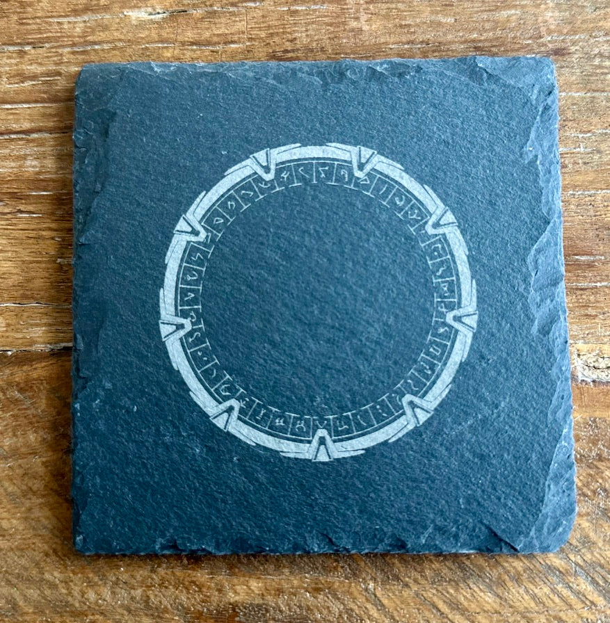 Stargate Slate Coasters