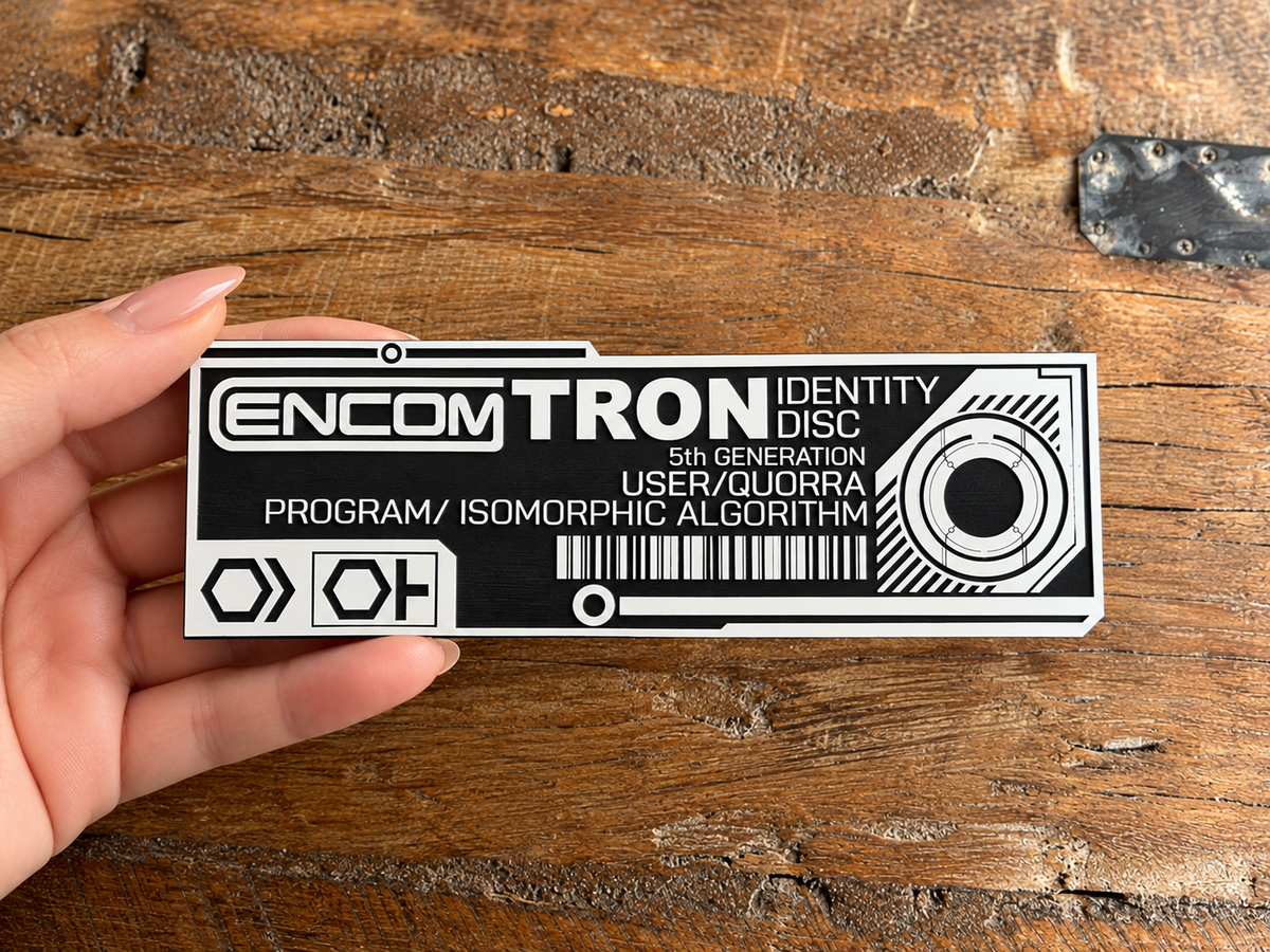 Tron Identity Disk Plaque