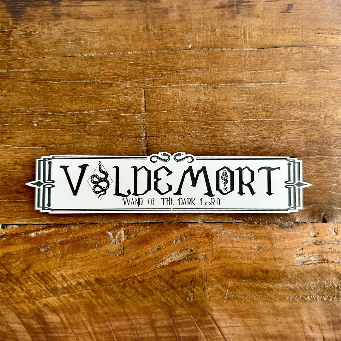 Voldemort Plaque