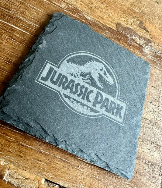 Jurassic Park Slate Coasters