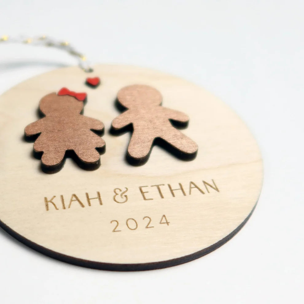 Custom Couple Ornament