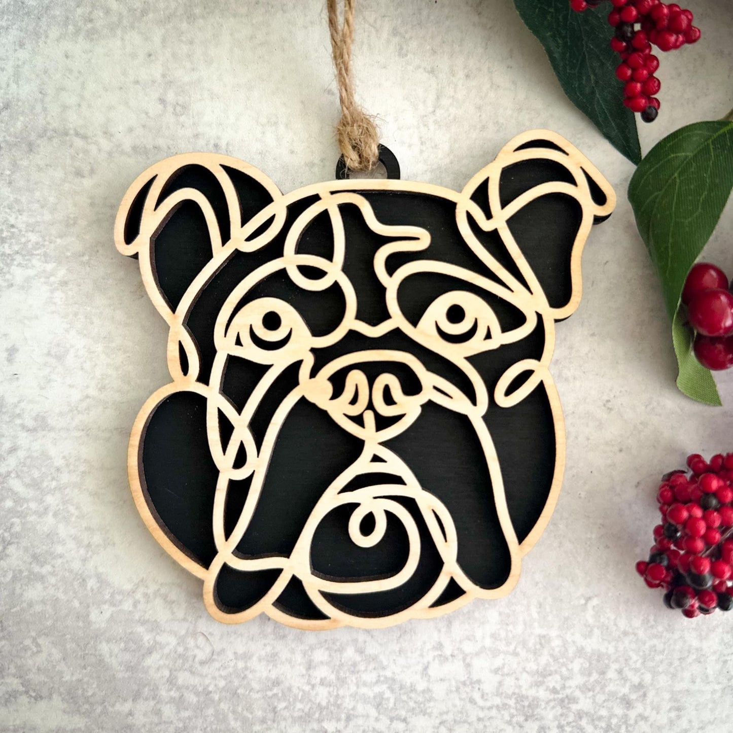 Custom Dog Ornament