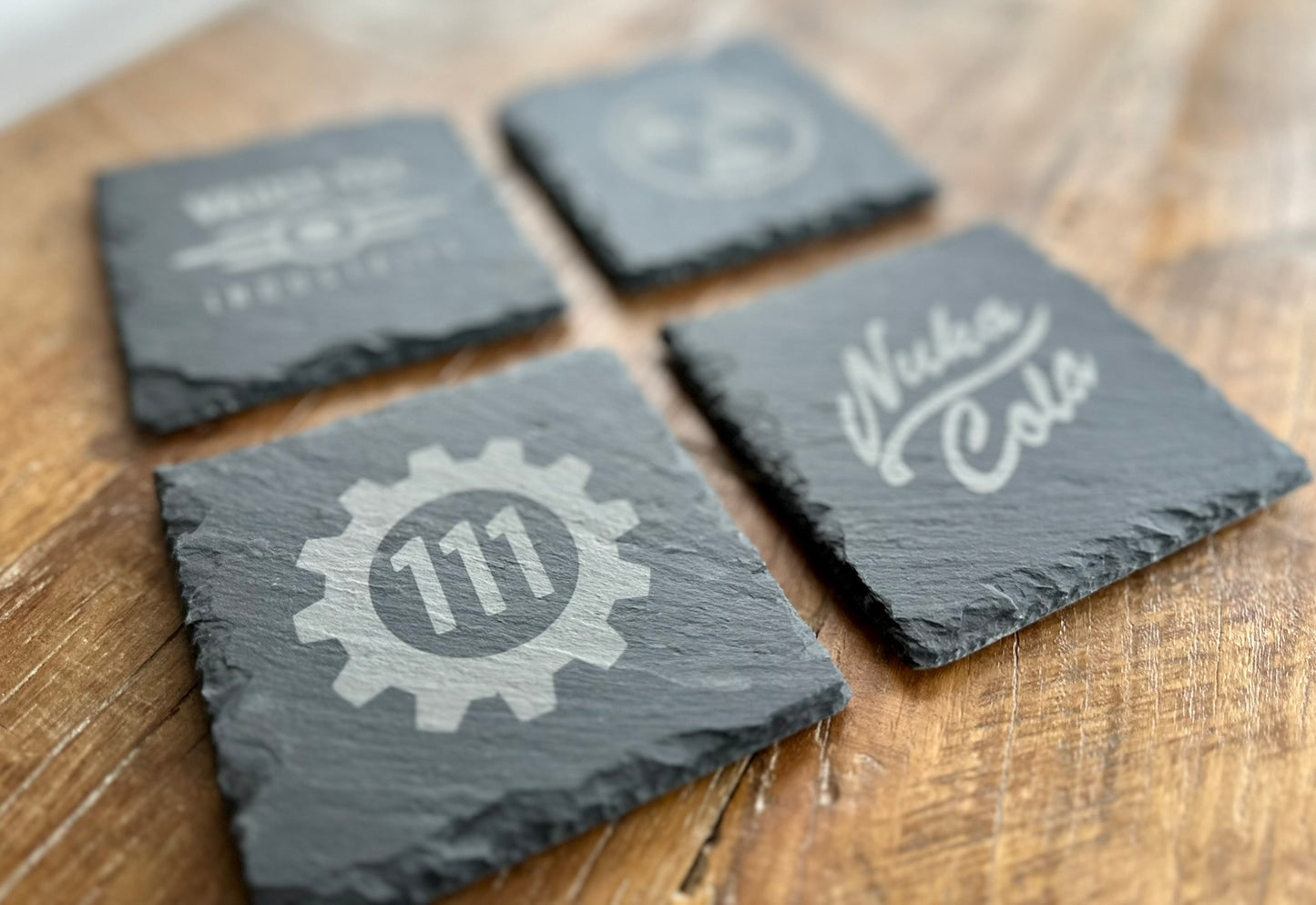 Fallout Slate Coasters