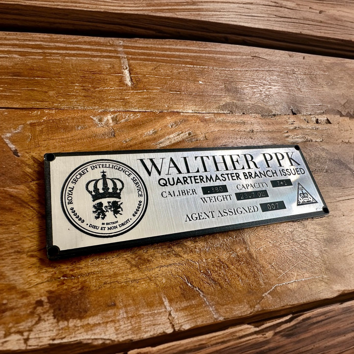 Walther PPK Plaque