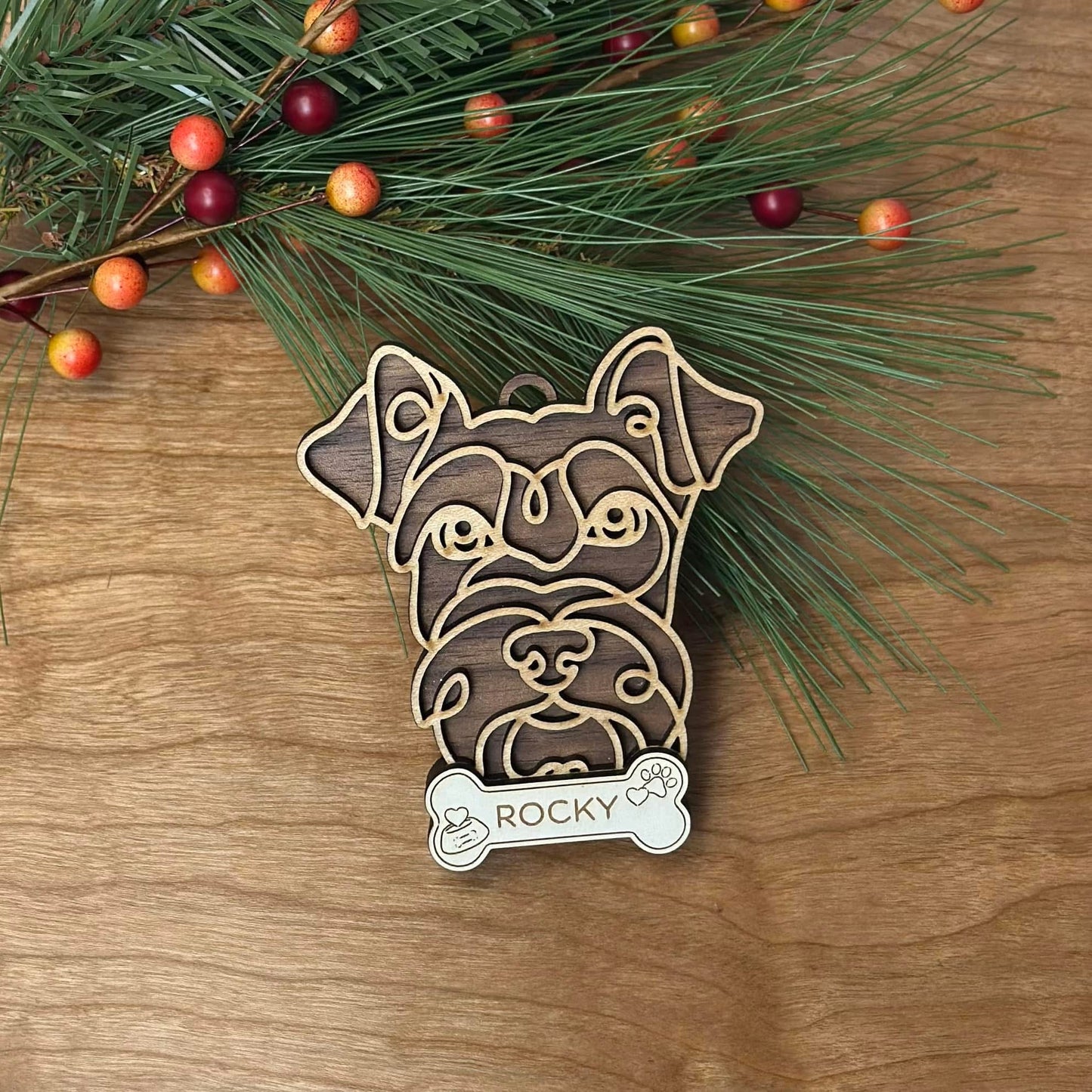 Custom Dog Ornament