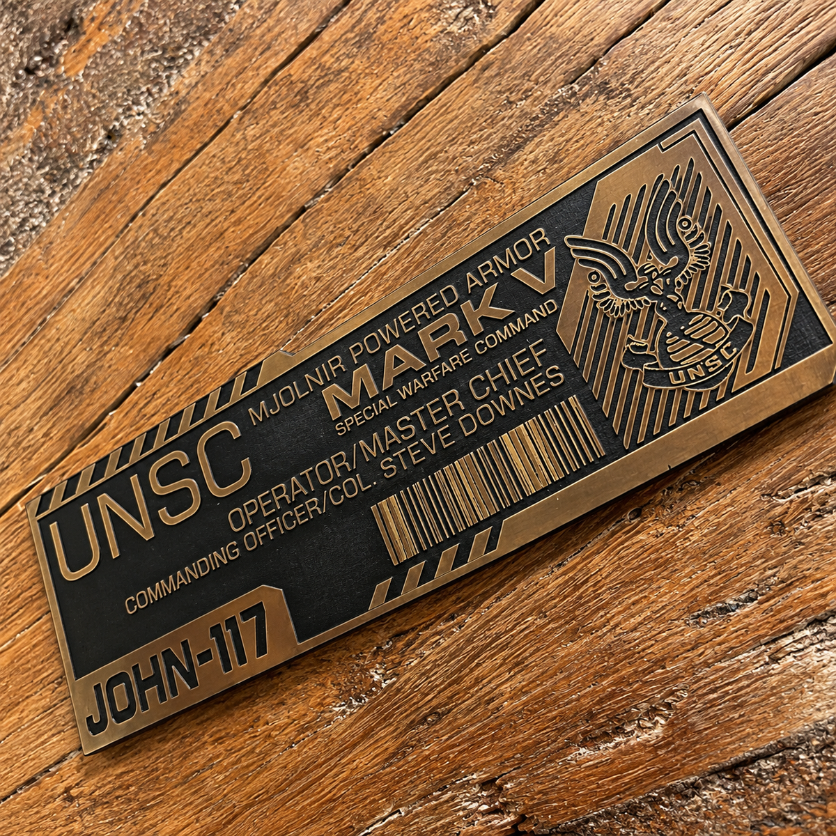 Halo - Master Chief Mark V Armor Plaque