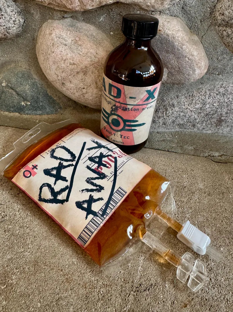 Rad-X Bottle & Rad Away IV Bag