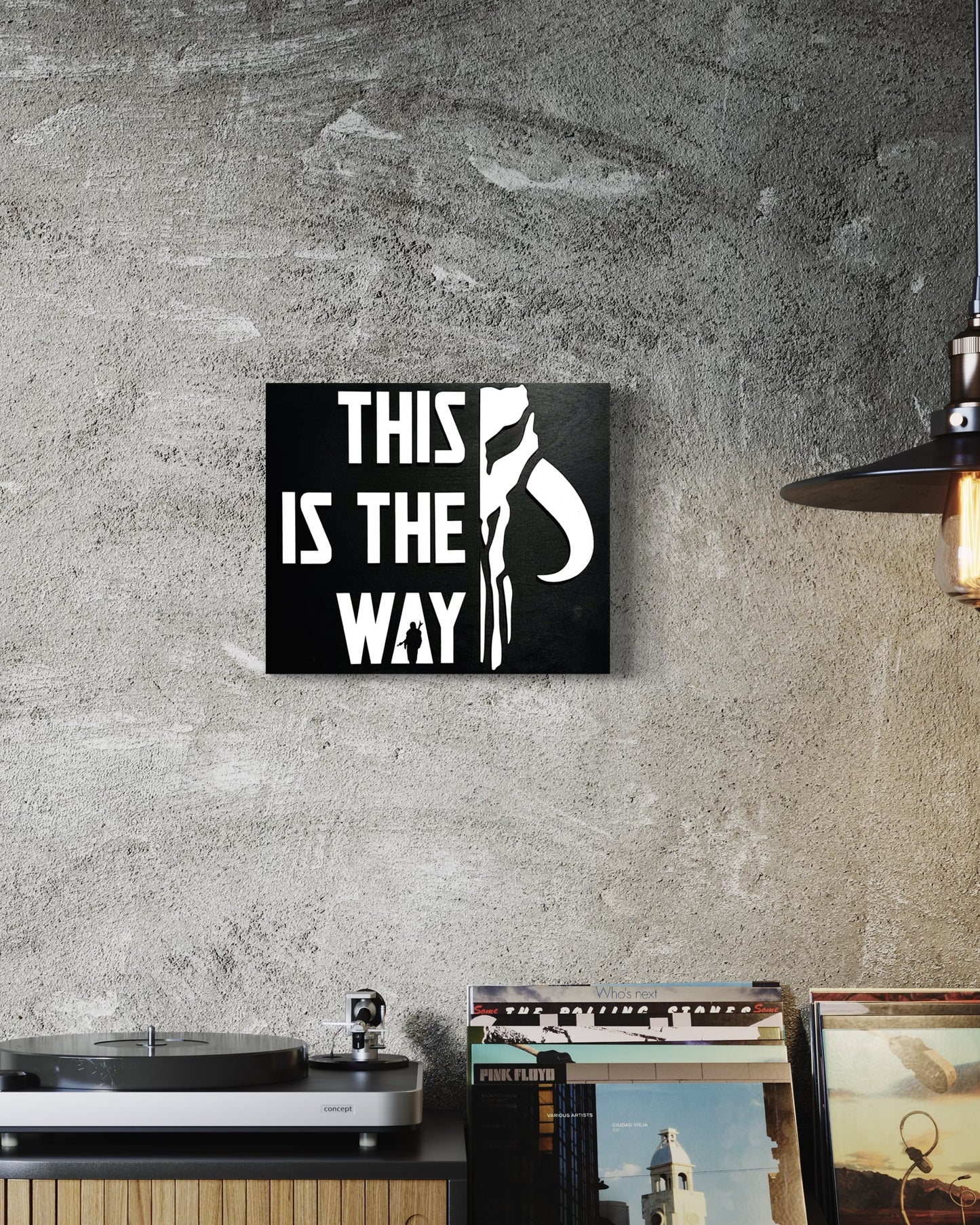 Star Wars This Is The Way Wall Art