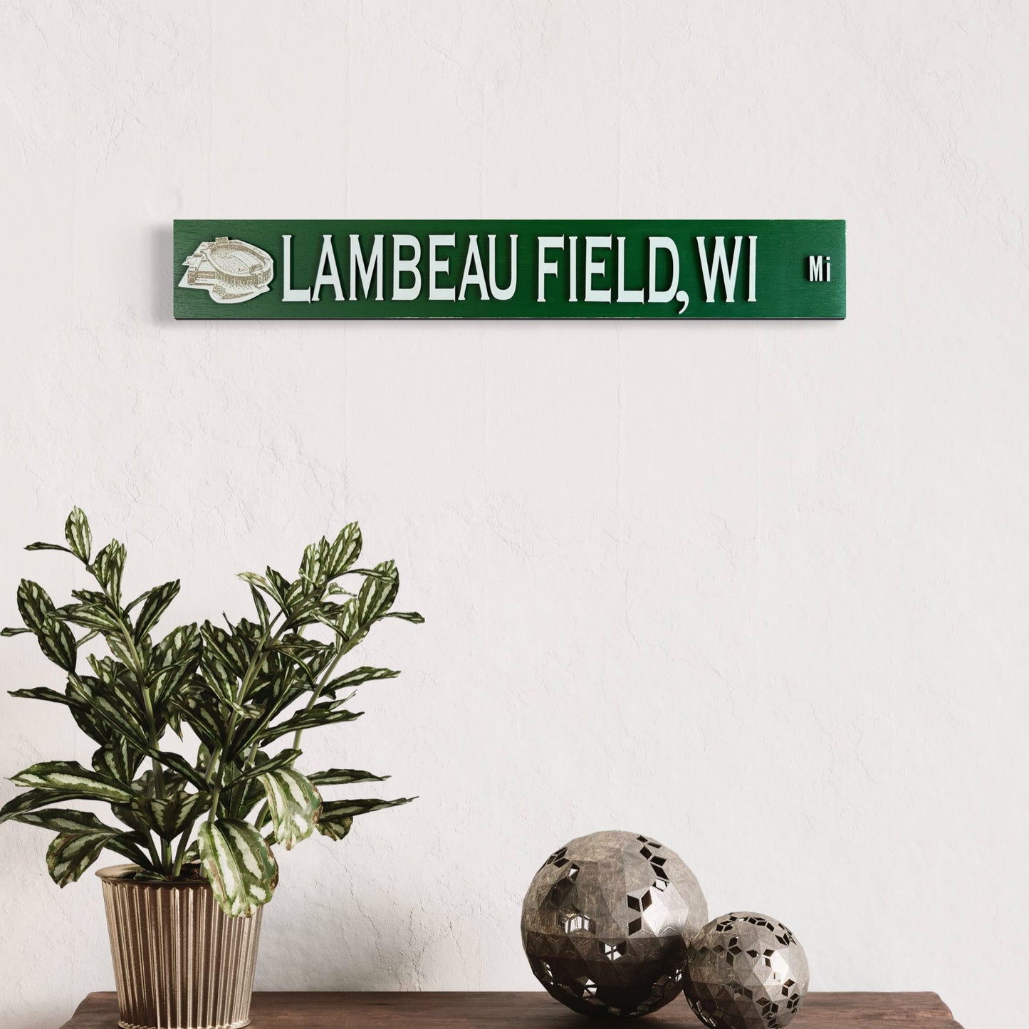 Lambeau Field Packer Sign