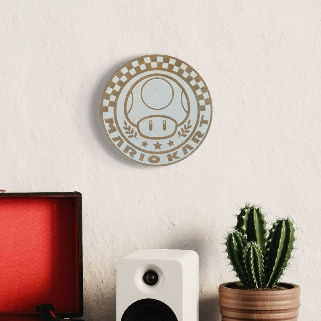 Mario Cart Race - Wall Art