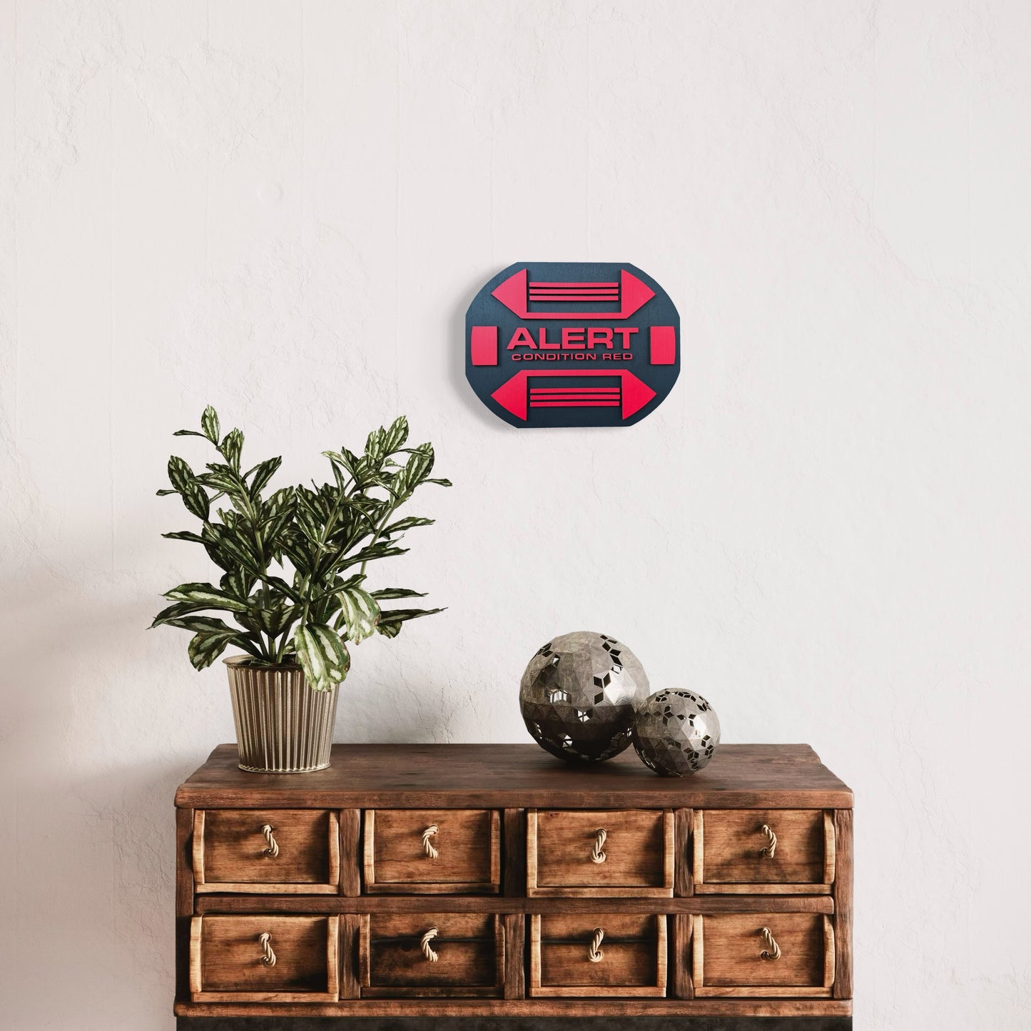 Star Trek Red Alert - Wall Art