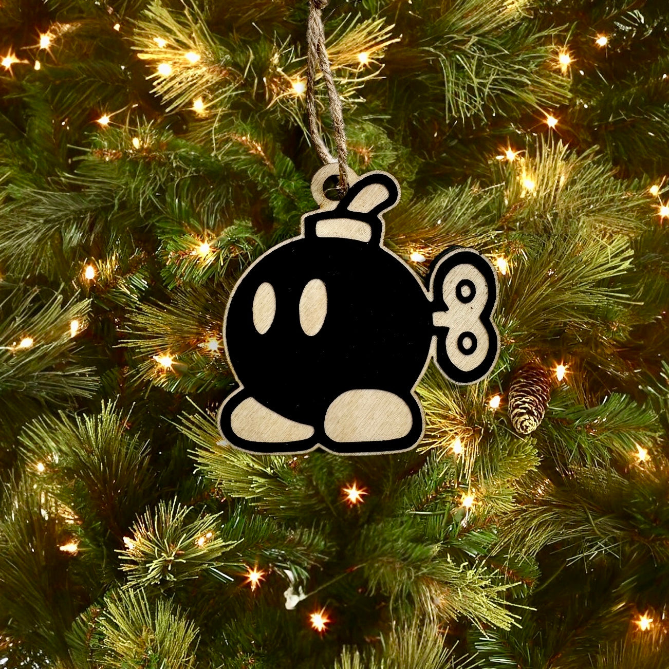 Super Mario Bomb Ornament