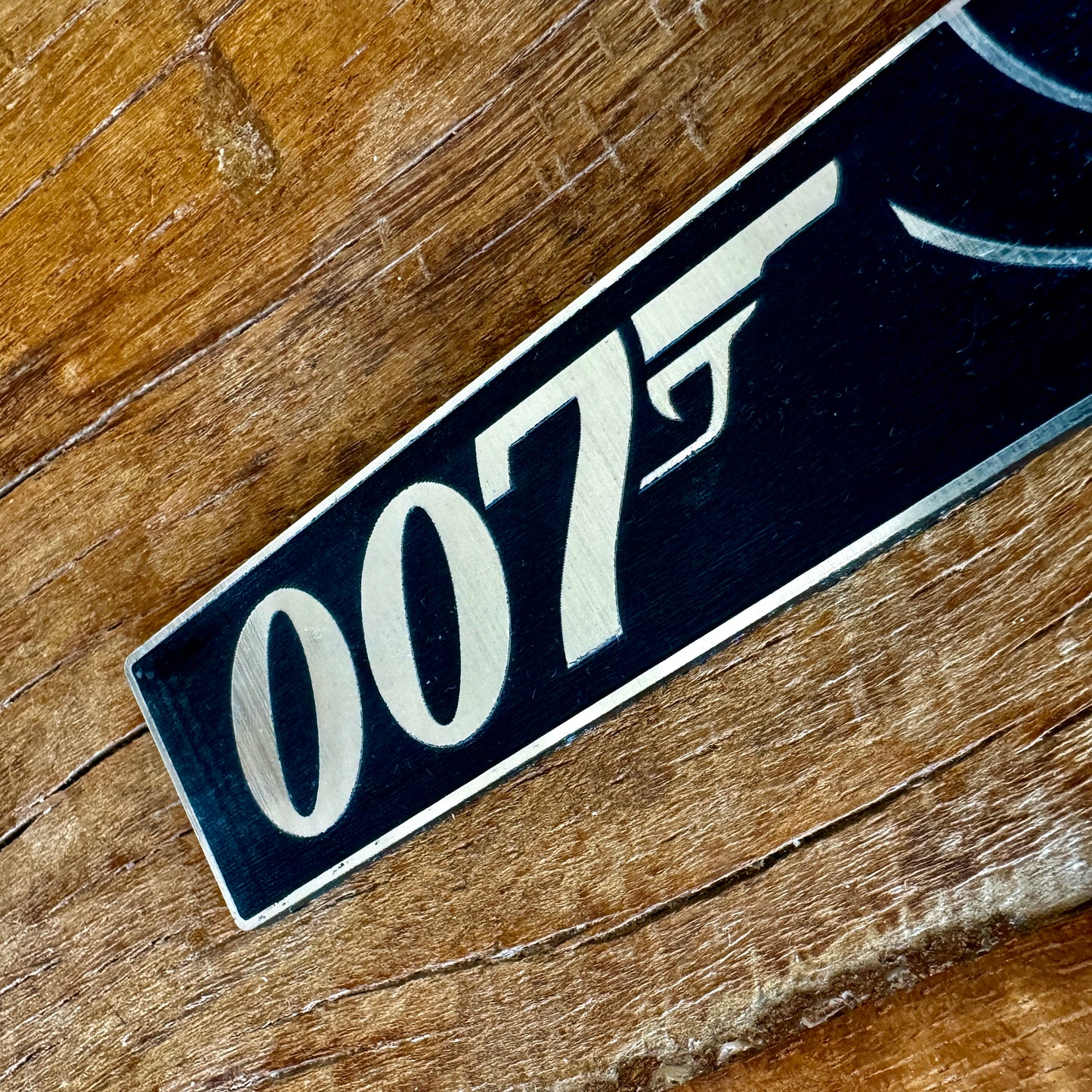 James Bond Plaque