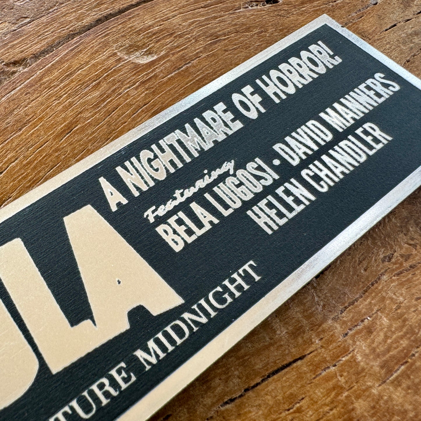 Dracula Plaque