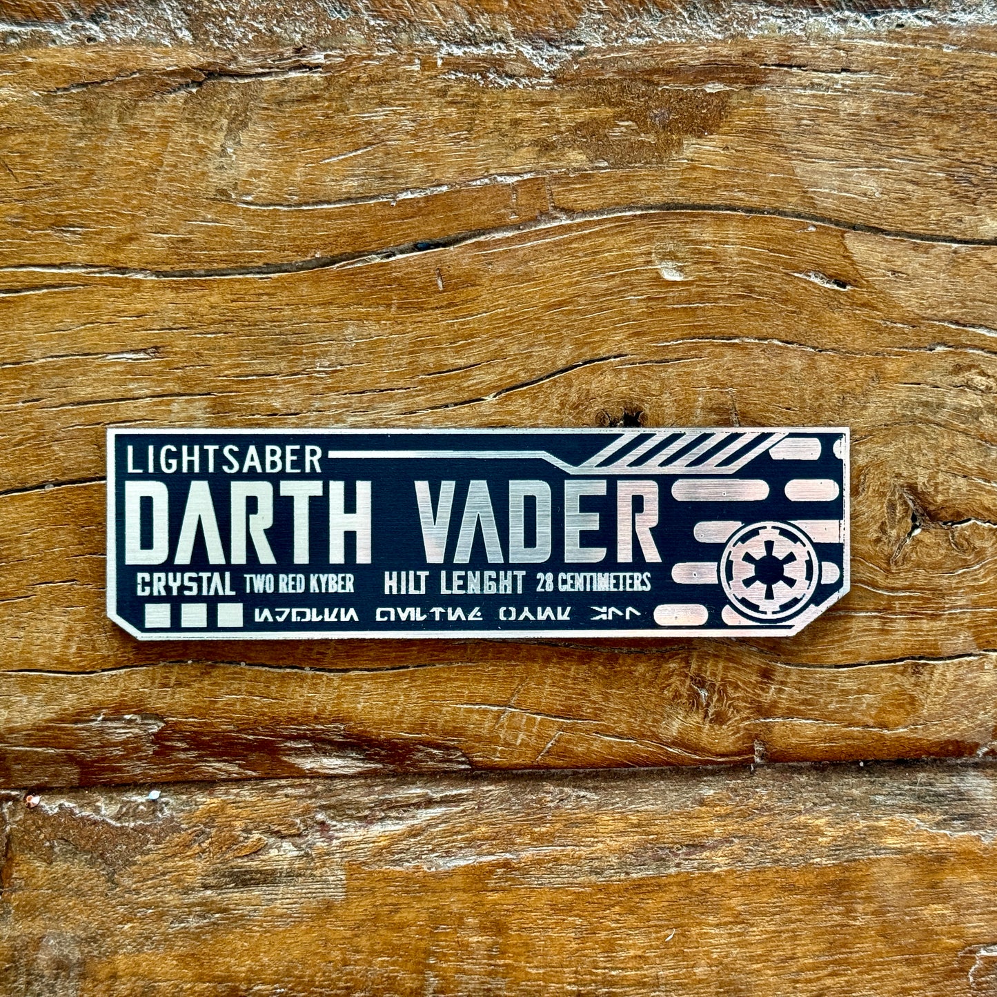 Darth Vader Plaque