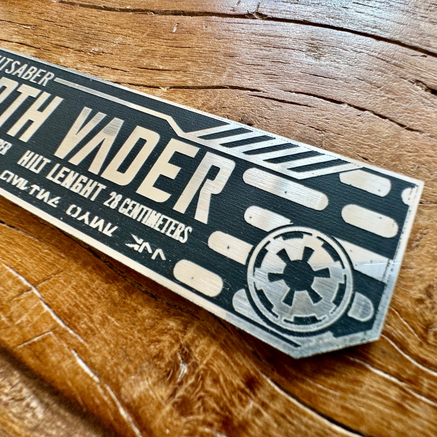 Darth Vader Plaque