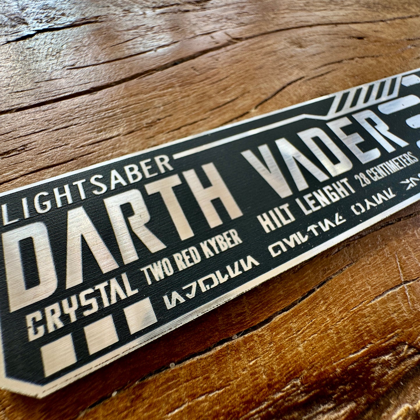 Darth Vader Plaque