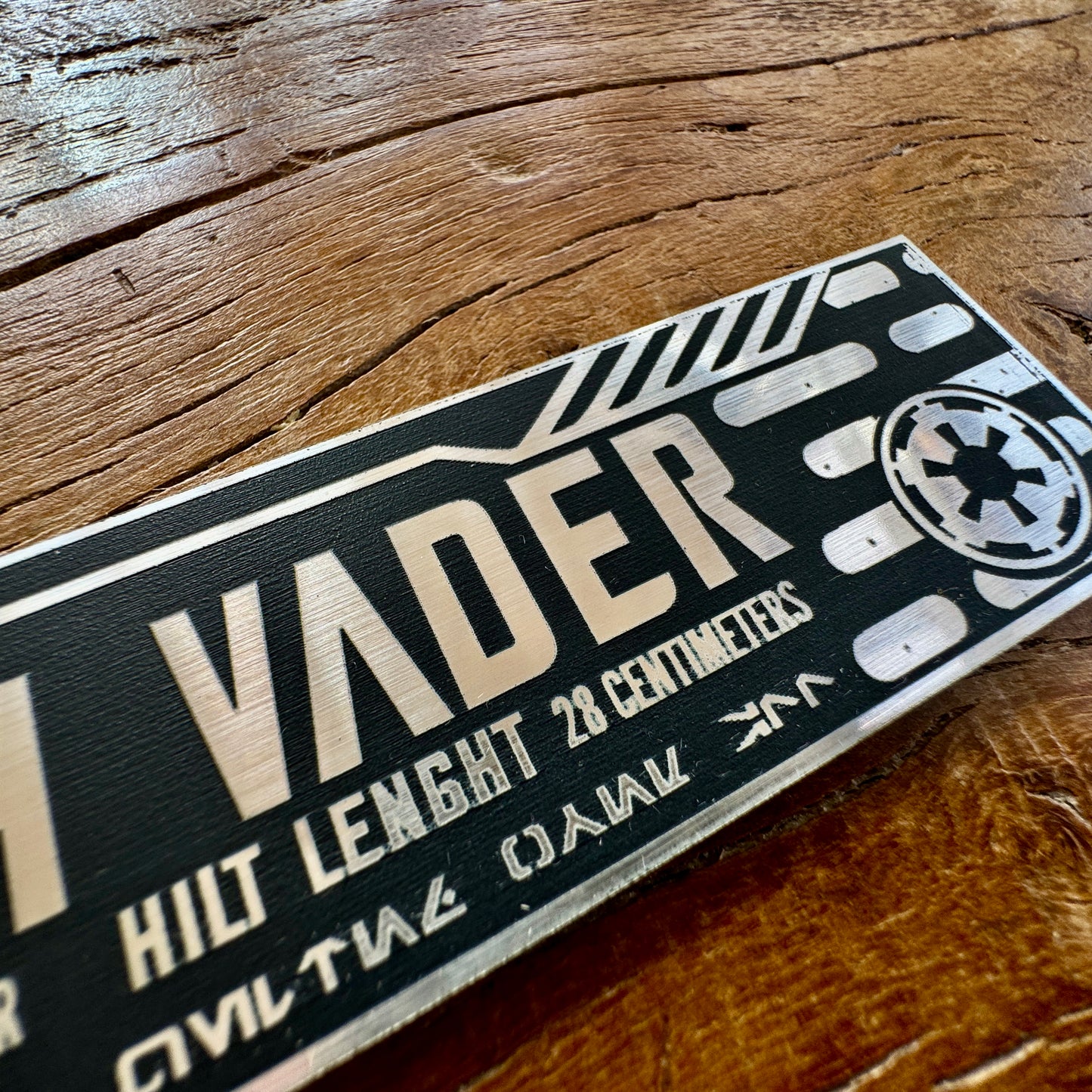 Darth Vader Plaque