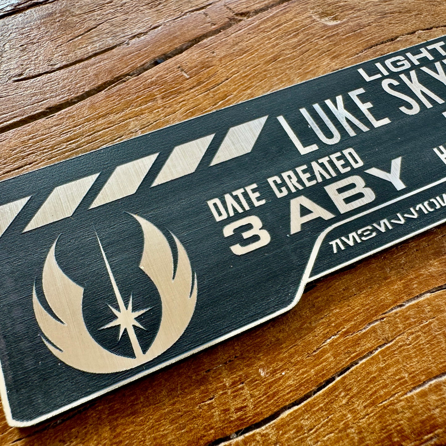 Star Wars - Luke Skywalker Plaque