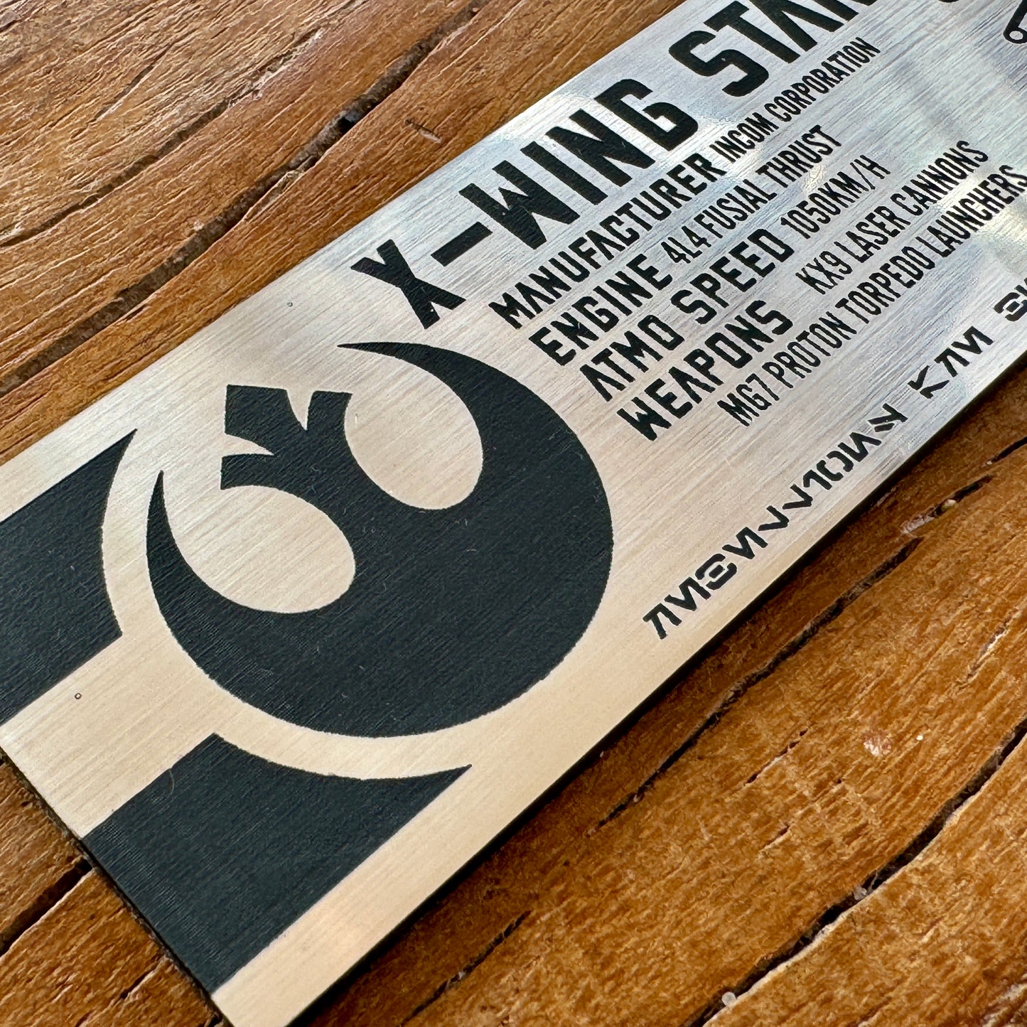 Star Wars - X Wing Plaque