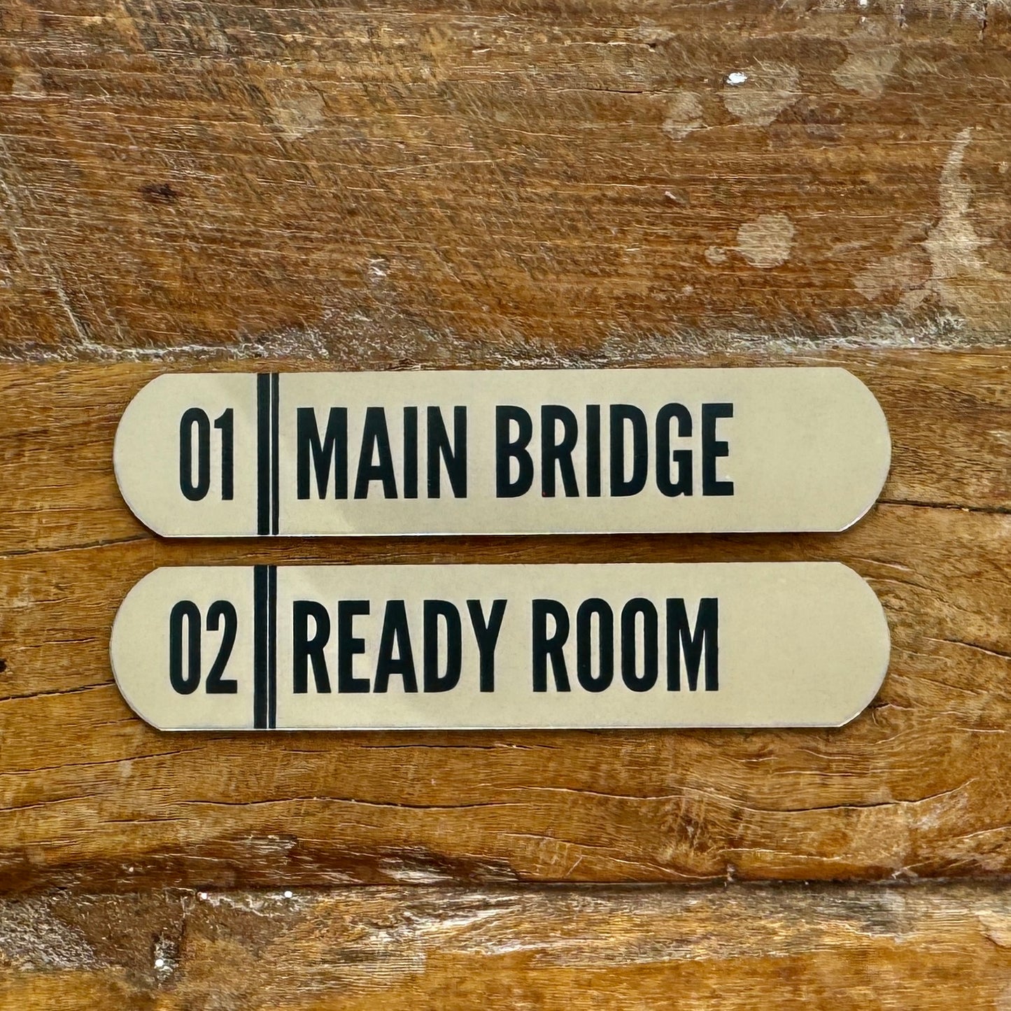 Star Trek Plaques