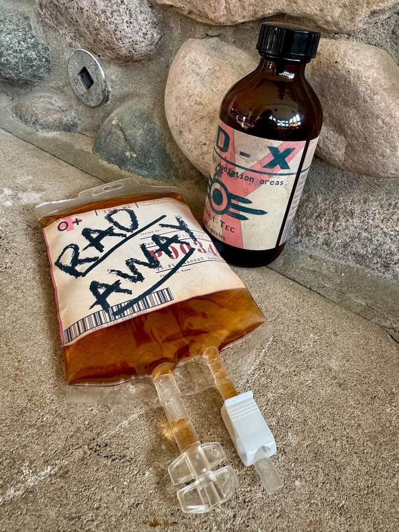 Rad-X Bottle & Rad Away IV Bag