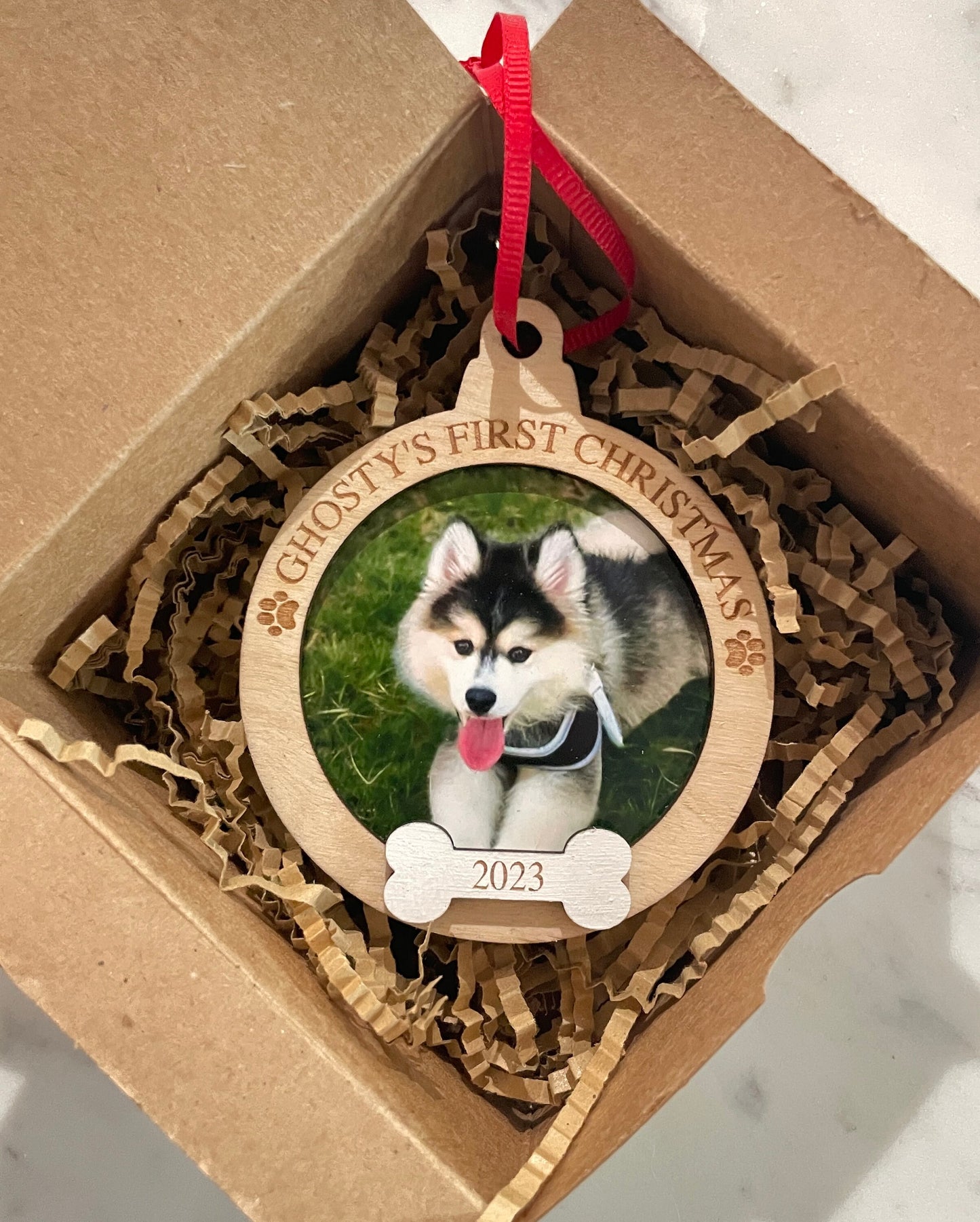 Puppy First Christmas Ornament