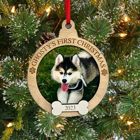 Puppy First Christmas Ornament