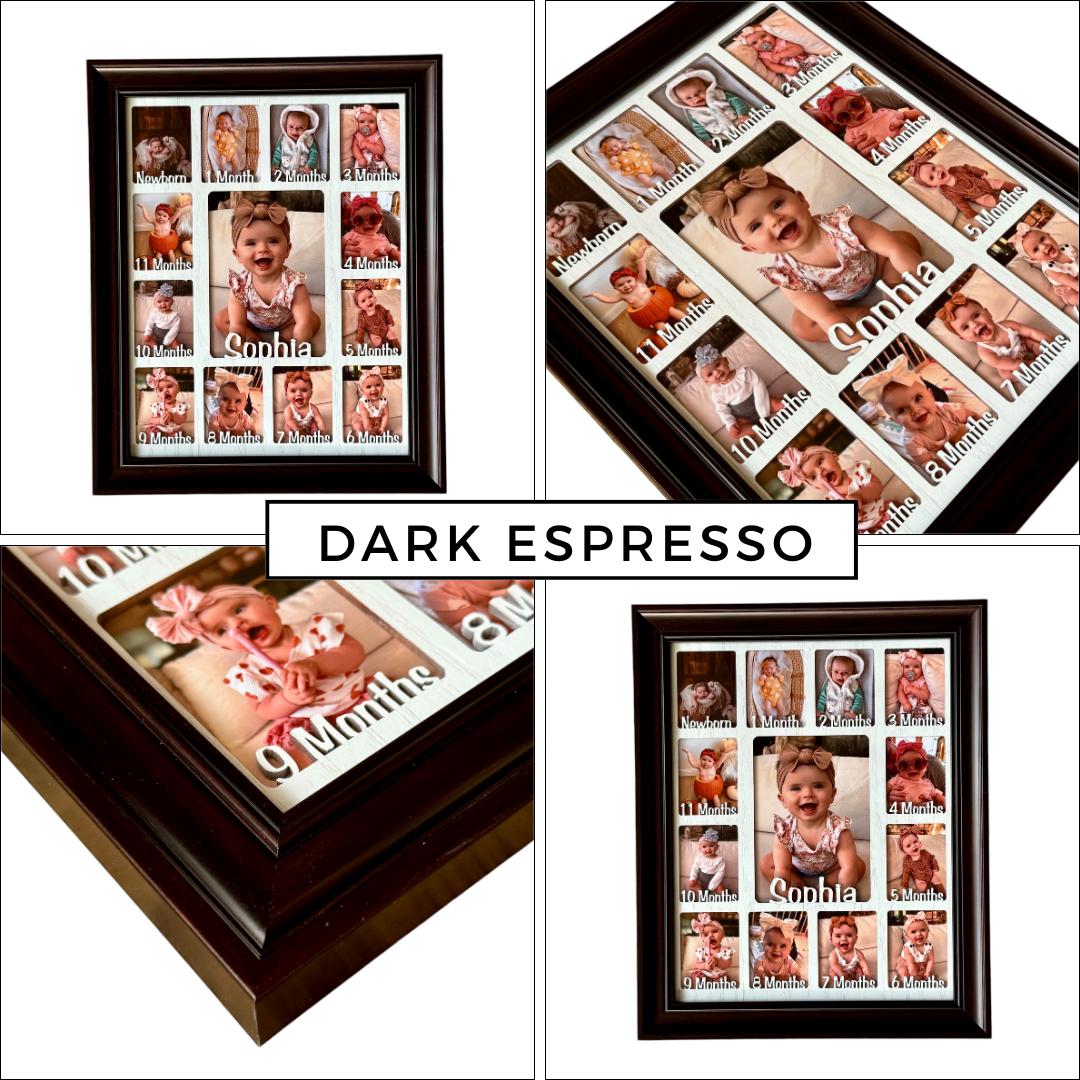 Personalized Baby’s First Year Collage Frame