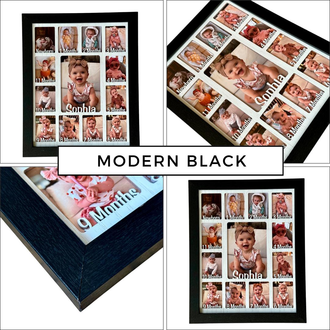 Personalized Baby’s First Year Collage Frame