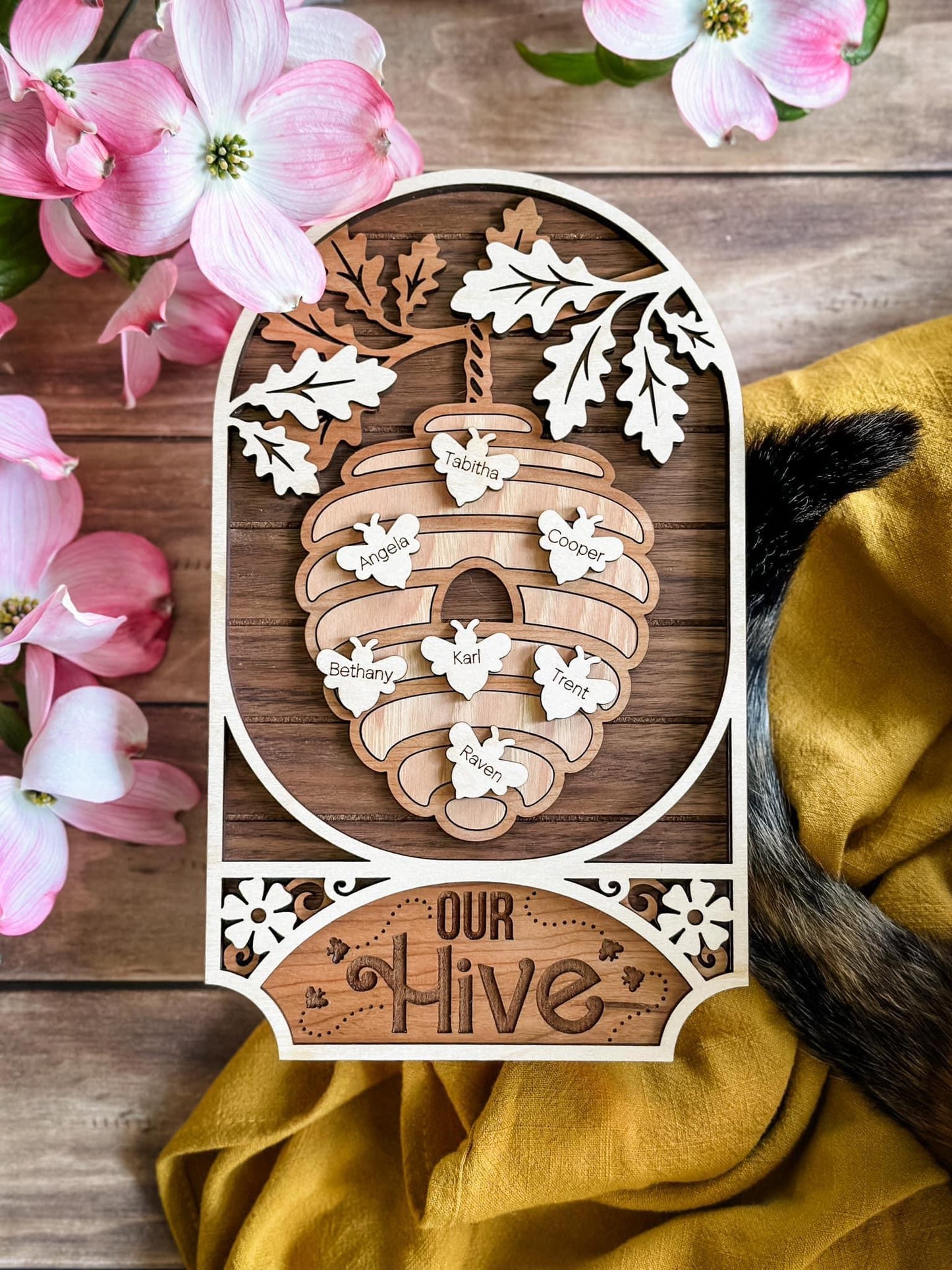 Family Sign “Our Hive”