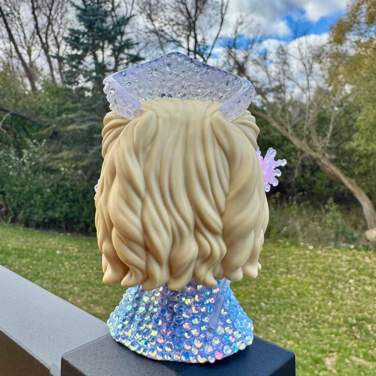 Wicked Glenda in Blue Gown