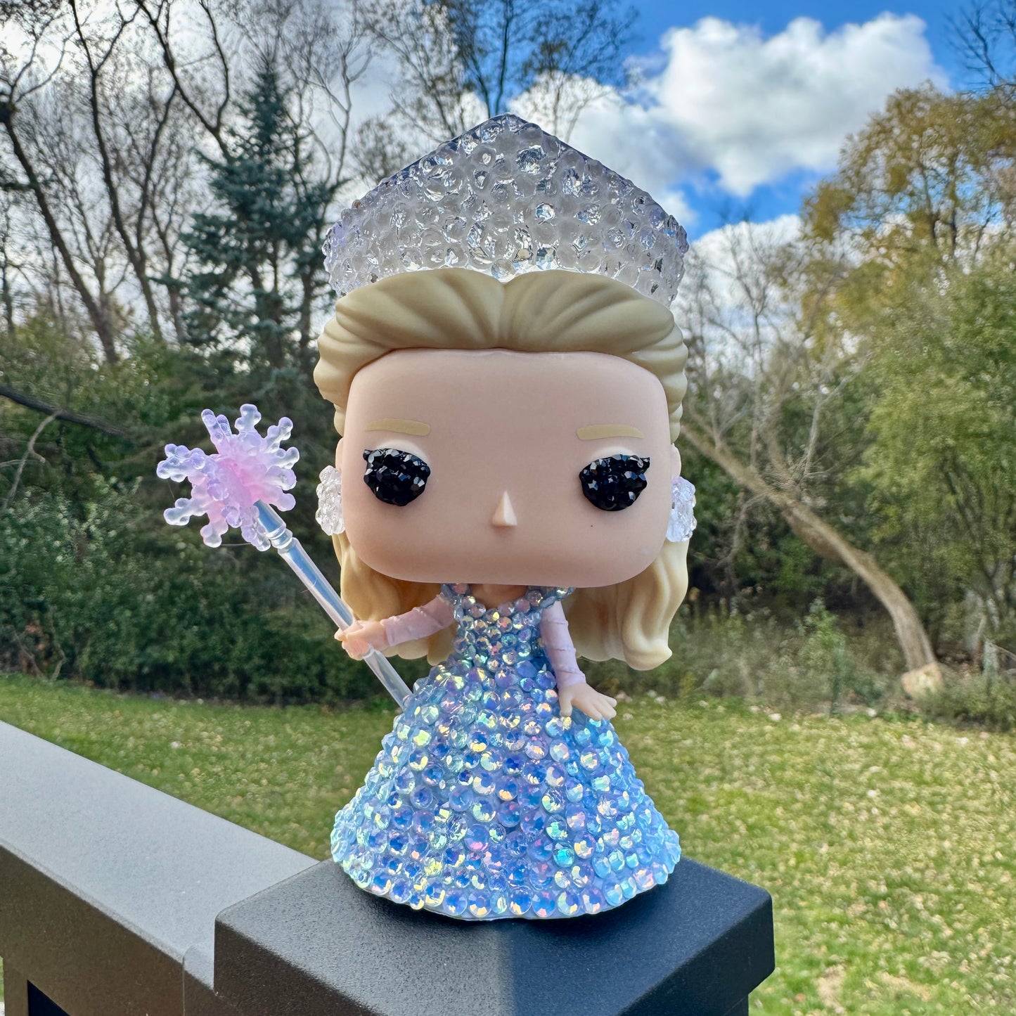 Wicked Glenda in Blue Gown