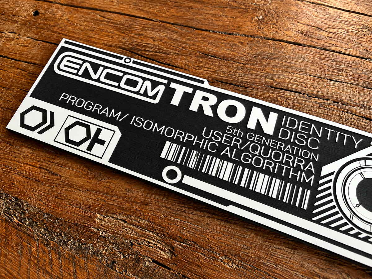Tron Identity Disk Plaque