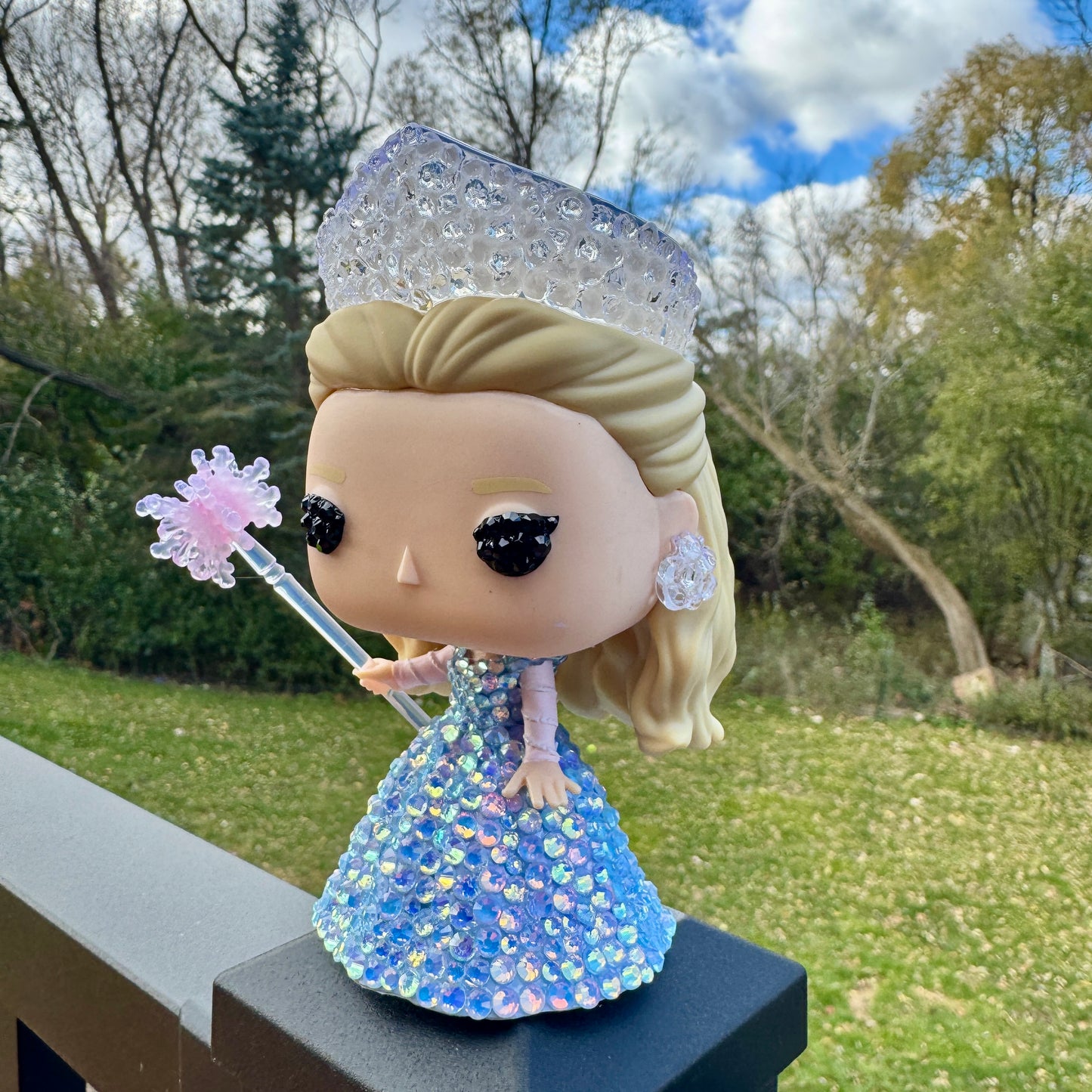 Wicked Glenda in Blue Gown