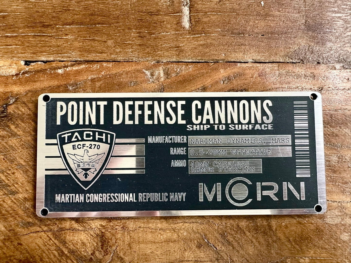 Point Defense Plaque