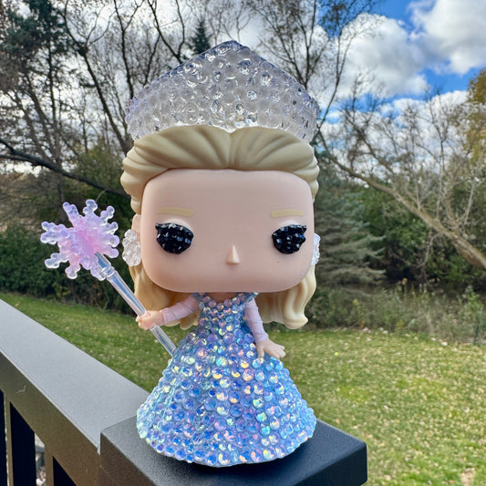 Wicked Glenda in Blue Gown