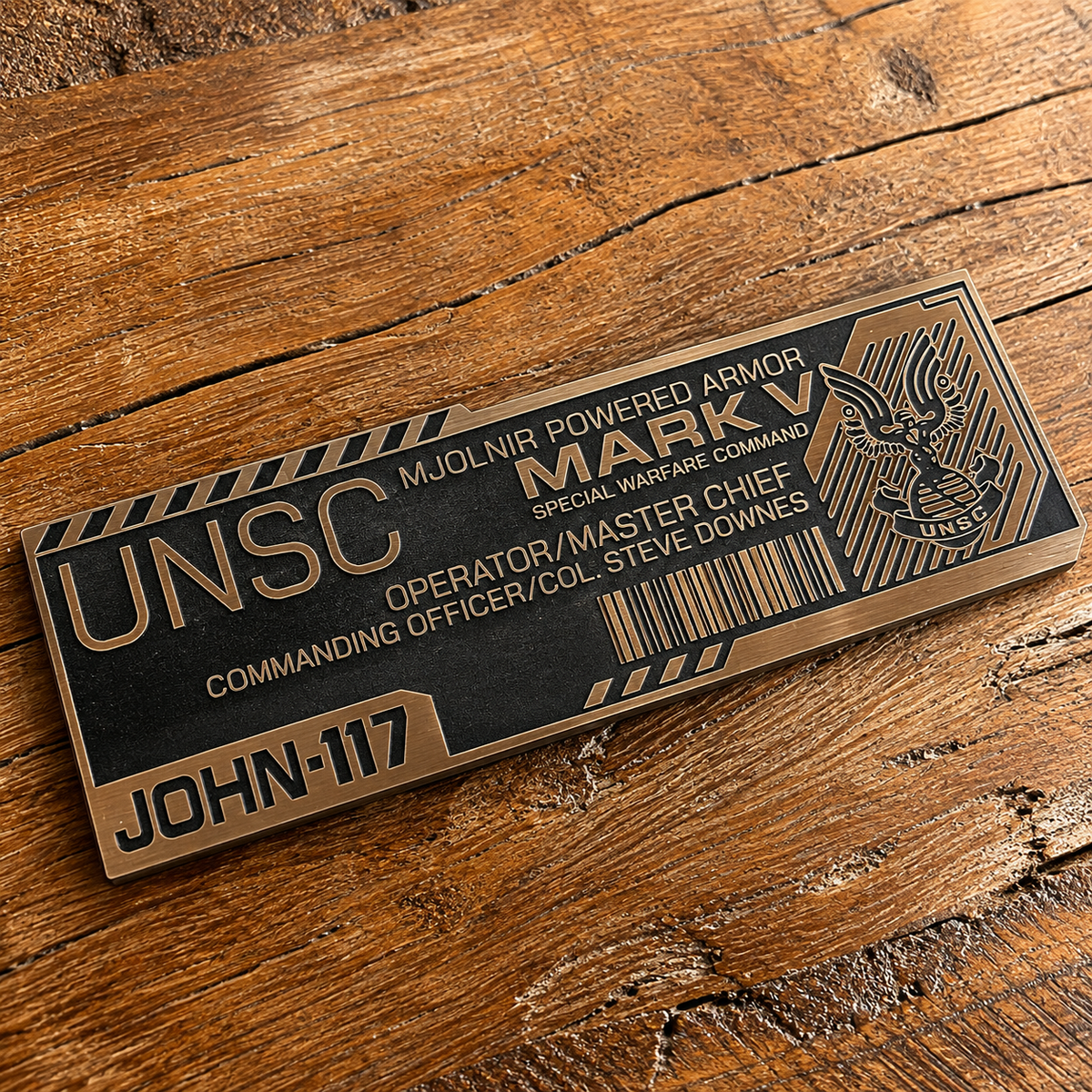 Halo - Master Chief Mark V Armor Plaque