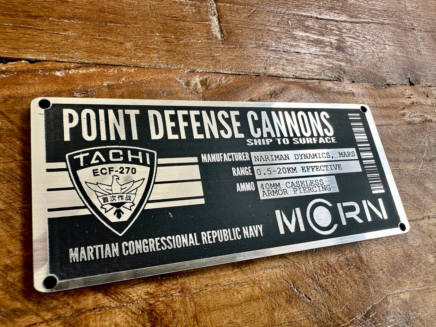 Point Defense Plaque