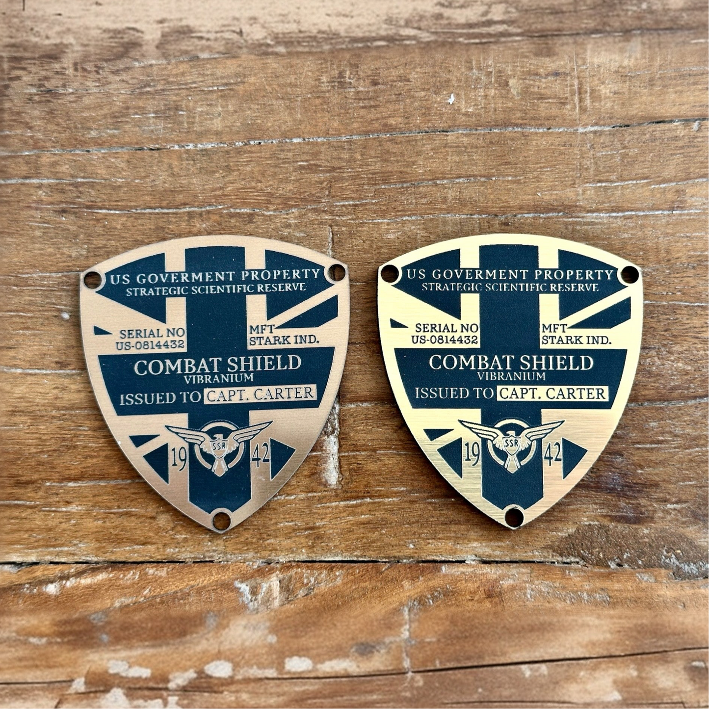 Combat Shield Plaque