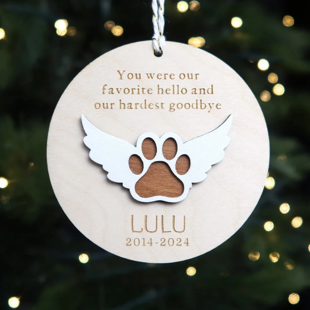 Custom Dog Ornament