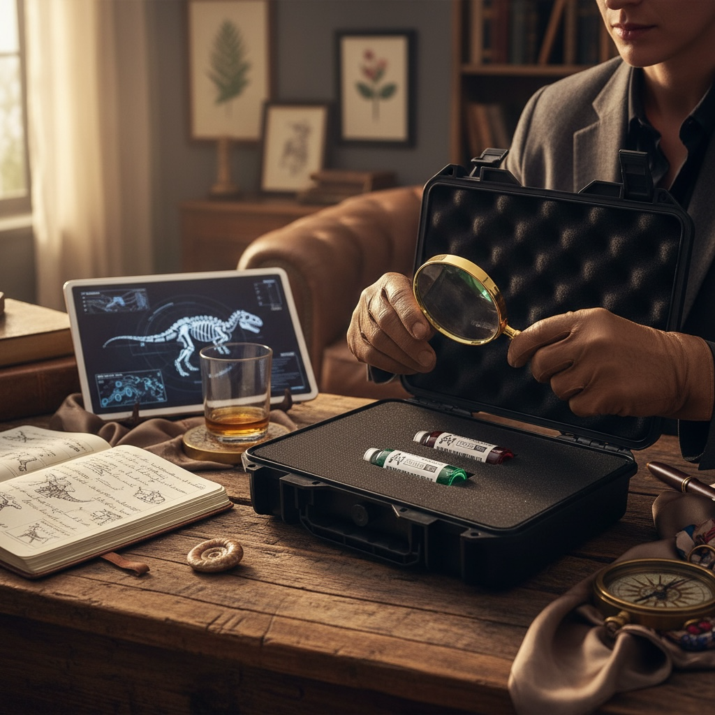 Jurassic Park DNA Vial Case