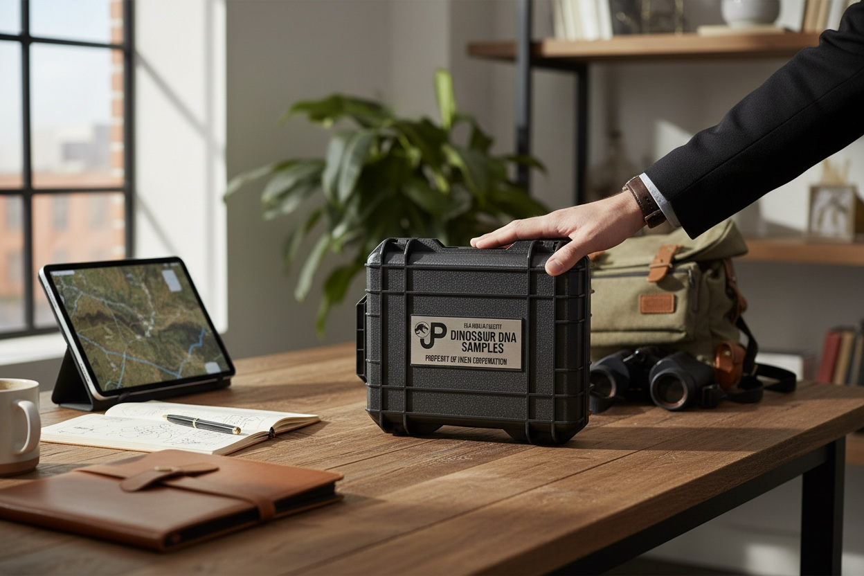 Jurassic Park DNA Vial Case