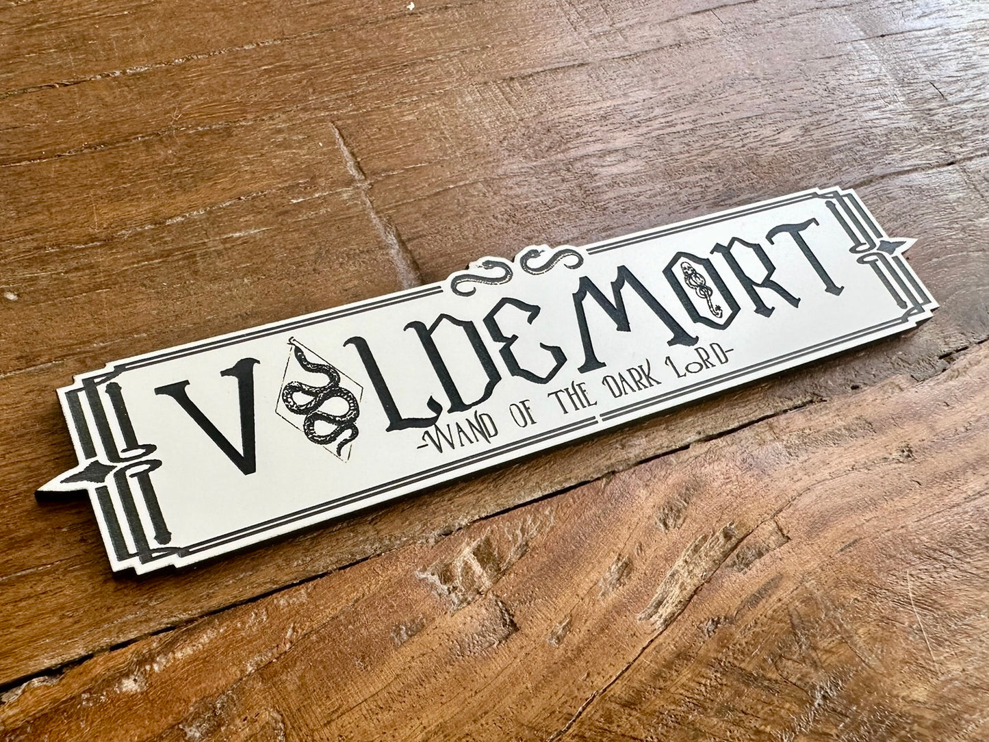 Voldemort Plaque