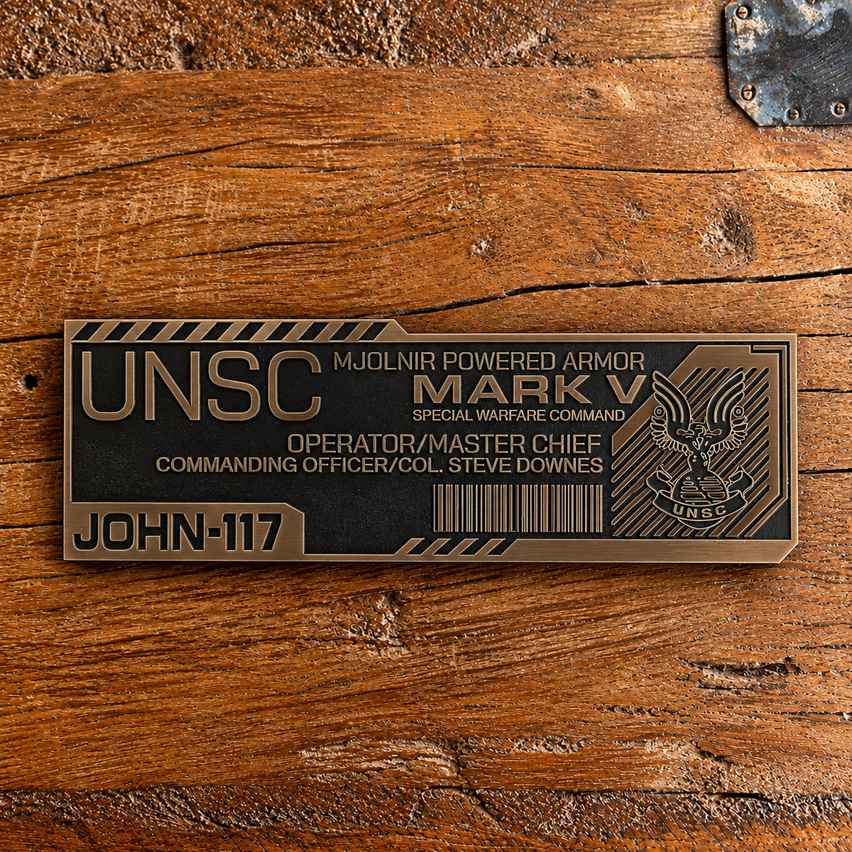 Halo - Master Chief Mark V Armor Plaque