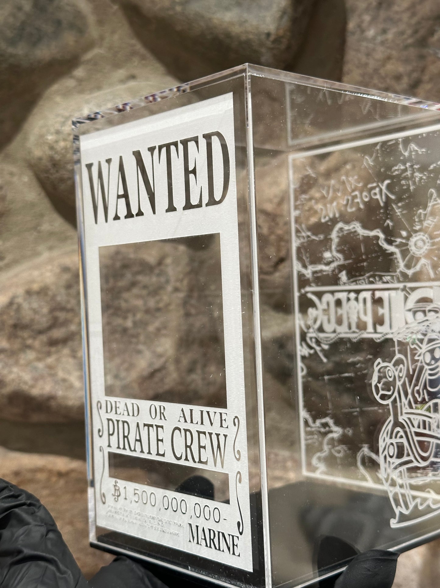 One Piece - Custom Engraved Funko Pop Hard Case