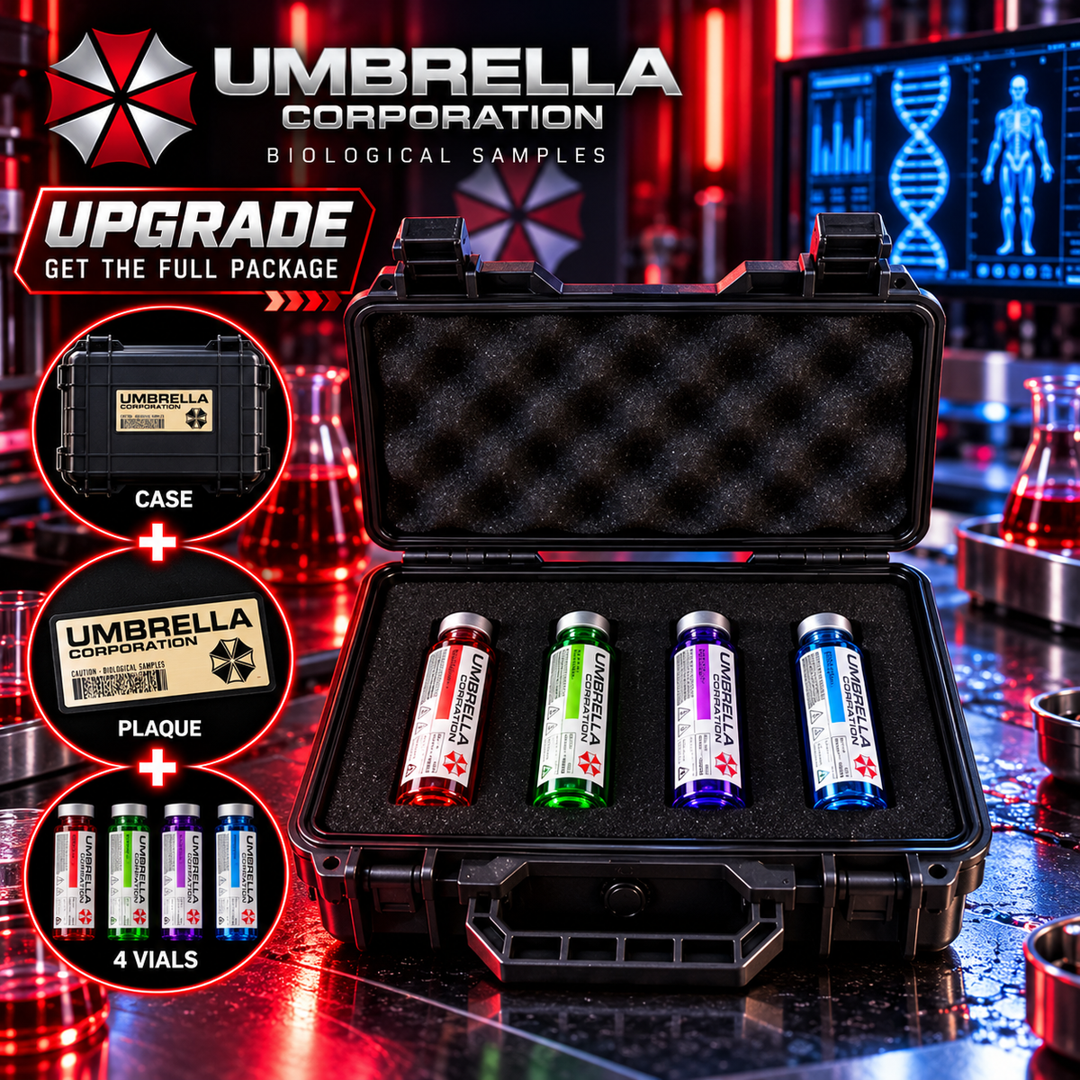 Resident Evil Vials & Case Upgrade
