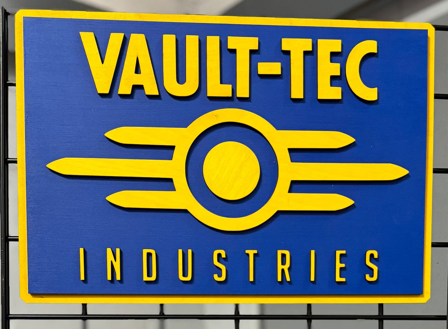 Fallout Vault-Tec Wall Sign - 3D Letters