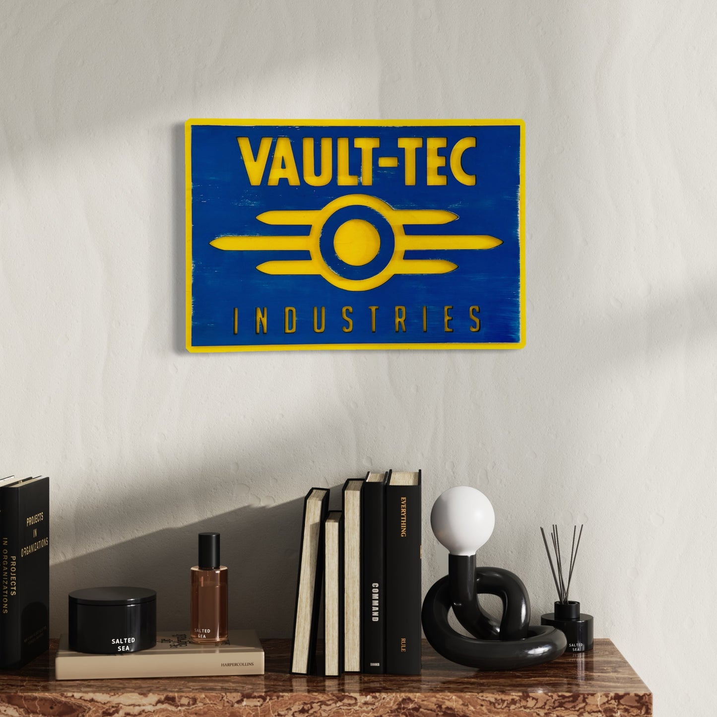 Fallout Vault-Tec Wall Sign - 2D Letters