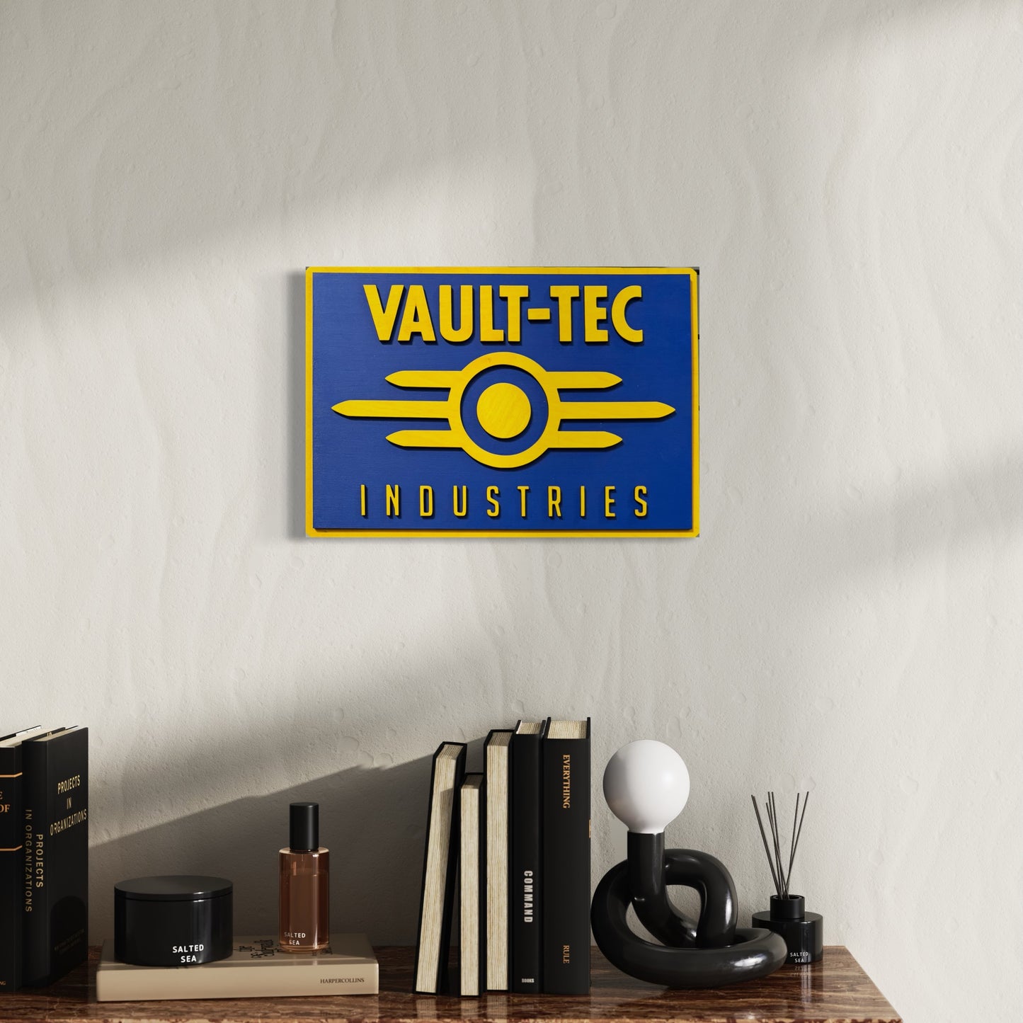 Fallout Vault-Tec Wall Sign - 3D Letters